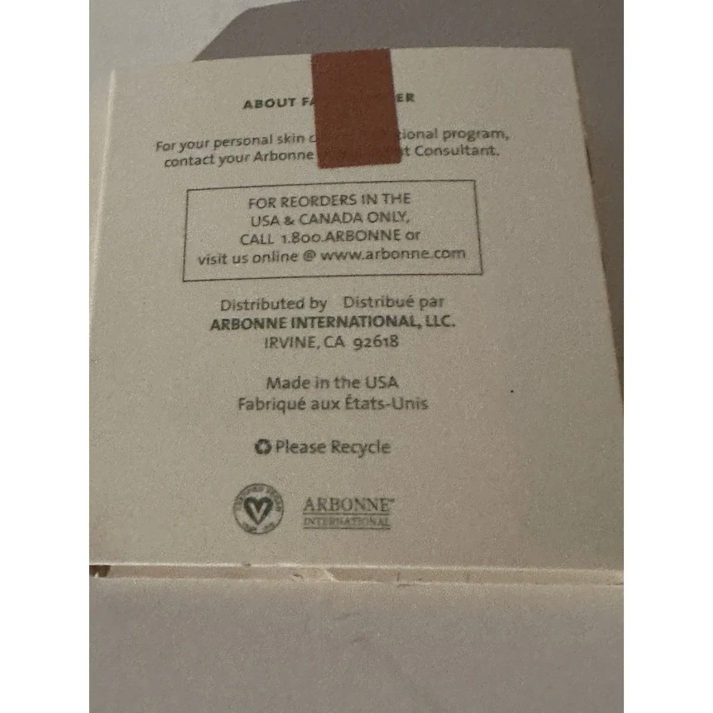 Arbonne About Face Blusher Smitten  Vegan Full Size New In Box 0.11oz/3g HTF